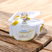 مجموعة (12) من علب توزيعات انيقة بتصميم دائري بالل...