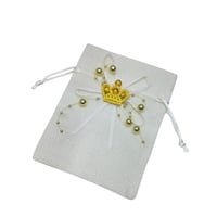 مجموعة من 12 قطعة من أكياس توزيعات حفلات فاخرة بال...