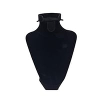 مانيكان على شكل رقبة لعرض المجوهرات لون أسود