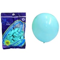 مجموعة 50 بالون للحفلات والمناسبات بلون تيفاني