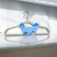 مجموعة (12) من علاقه لتعليق المعاطف والفساتين والم...