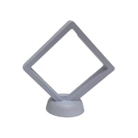 مجموعة 12 من برواز حافظة شفاف مع قاعدة مقاس 7 * 7