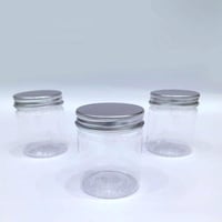 مجموعة 12من علب المكسرات دائري الشكل مع غطاء فضي