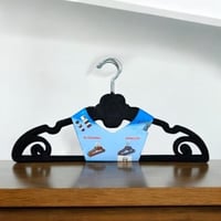 مجموعة (12) من علاقه لتعليق المعاطف والفساتين والم...