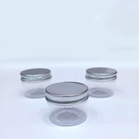 مجموعة 12من علب المكسرات دائري الشكل مع غطاء فضي