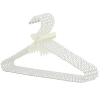 مجموعة 12 علاقه عرائسي على شكل حبيبات اللولو لون ا...