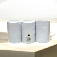 مجموعة (12) من علب المناديل مصممة بشكل اسطواني