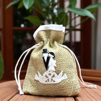 مجموعة 12 قطعة من أكياس توزيعات لتنسيق هدايا الزوا...