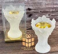 مباخر ثلجي بعلب شفافة مجموعة من (12 حبة)