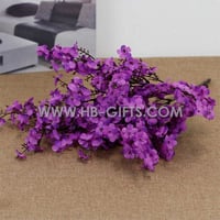 غصن ورود ربيع بنفسجي