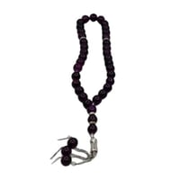 مجموعة 12 من سبحات أنيقه بلون أسود للتوزيعات