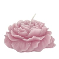 مجموعة 12 من الشموع المعطرة الأنيقة على شكل وردة ب...