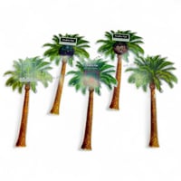 مجموعه (12) من كروت لتنسيق التوزيعات مصممه بشكل نخ...