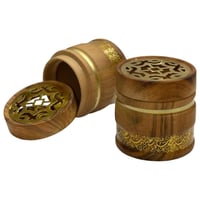 توزيعات مباخر حروف عربي بني 12 قطعة (درزن) بعلب شف...