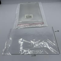 مجموعة من 100 قطعة بمقاس (16×23 انش) من الاكياس ال...