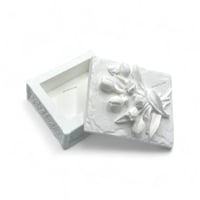 مجموعة (12) من توزيعات علب فخمة مع غطاء بشكل بوكيه...