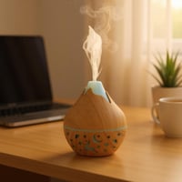 مجموعة 12 قطعة من الفواحات الالكترونية مع اضاءة مم...