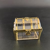 مجموعة من 12 قطعة من العلب الاكريليك الشفافة بشكل...