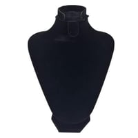 مانيكان على شكل رقبة لعرض المجوهرات لون أسود