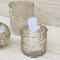 علبة مناديل دائري صغيرة ( 12 حبة) - لحفلات الاستقب...