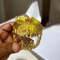 مجموعة (12) من علب توزيعات انيقة بتصميم دائري بالل...