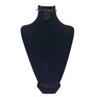 مانيكان على شكل رقبة لعرض المجوهرات لون أسود