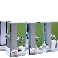 توزيعات من 12 قطعة من صندوق مرايا مجوهرات منسق بال...