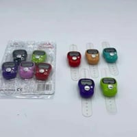 خاتم تسبيح ملون 12 كرت كل كرت يحتوى على 5 سبح إلكت...