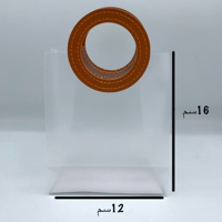 مجموعة (12) من اكياس توزيعات فخمة مصنوعة من البلاس...