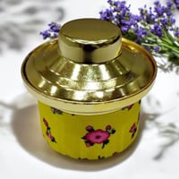 مجموعة من 12 قطعة من قدور التوزيعات بغطاء ذهبي بال...