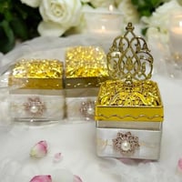 مجموعة من 12 قطعة من علب التعبئة بتصميم مميز وانيق