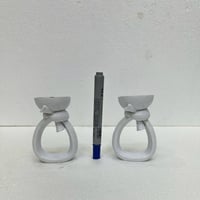 توزيعات مباخر باللون الابيض من السيراميك ( 12 قطعة...