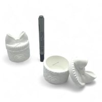 مجموعة (12) من علب سيراميك انيقة لتوزيعات فخمة ومم...