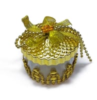 مجموعة (12) من علب توزيعات انيقة بتصميم دائري بالل...