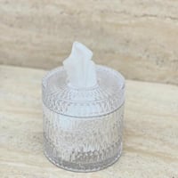 علبة مناديل دائري صغيرة ( 12 حبة) - لحفلات الاستقب...