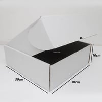 مجموعة (12) من علب كرتون للشحن والتغليف مصممة بشكل...