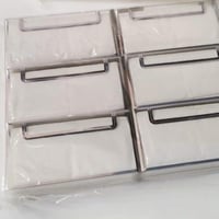 علب مناديل الميني الشفافه (12 قطعة) مستطيل الشكل ب...