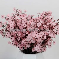 غصن ورود ربيع وردي فاتح