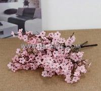 غصن ورود ربيع وردي فاتح