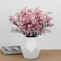 غصن ورود ربيع وردي فاتح