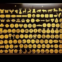 درزن 12 قطعة توزيعات لوقو اكريليك تفصيل حسب الطلب...