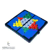لعبة داما صينية مغناطيسية صغيرة 12×12 سم Chinese C...