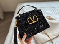 شنطة فالنتينو لامع ( بالوان متعددة )