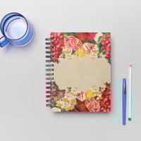 دفتر عربي بغلاف التركيز - مع كتابة اسم او عباره