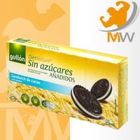 قولن اوريو بحشوة الفانيلا بدون سكر مضاف Gullon