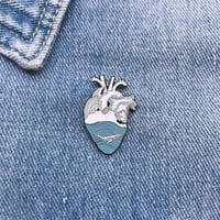 بروش قلب بحري