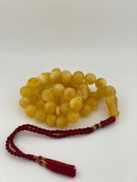 كهرمان قصة دائري مع شهادة أصالة