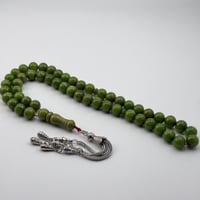 سبحة بكلايت بلجيكي أخضر ( فاتح )