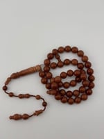 سبحة بكالايت صب جديد لون بني دائري