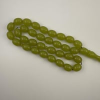 سبحة إحترافية بلون العنب وطربزونتين فضة عيار 1000